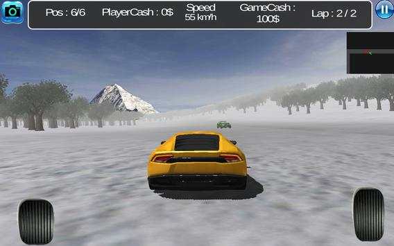 Snow Car Racing screenshot 6
