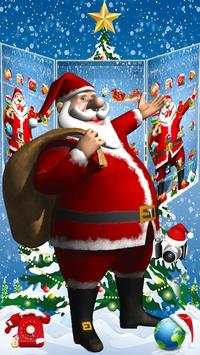3D Merry Christmas Santa Theme screenshot 2