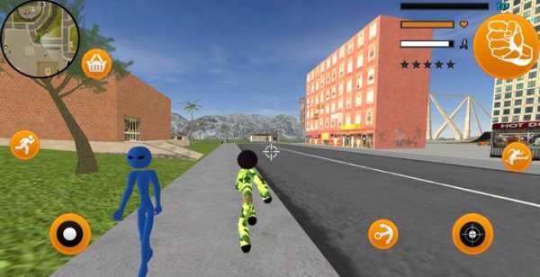 Army Commando Stickman Rope Hero Survival screenshot 4