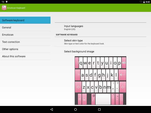 Emoticon Keyboard (with Emoji) स्क्रीनशॉट 14