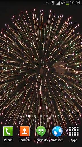 Fireworks Live Wallpaper HD 3 screenshot 3