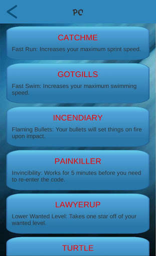 Grand Gangster Codes screenshot 4