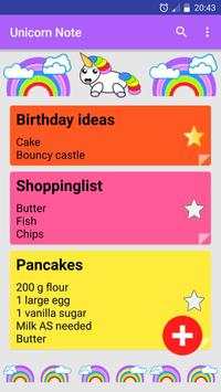 Unicorn Note screenshot 2