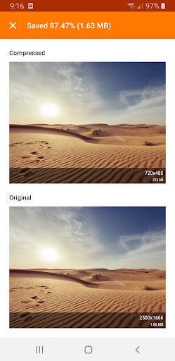 Photo Compress & Image Resize: Convert Crop Share screenshot 4