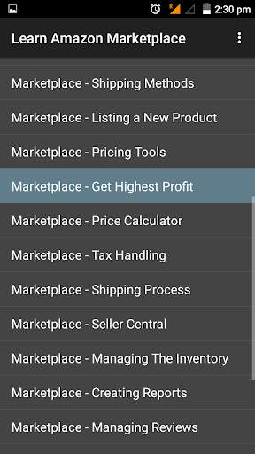Learn Amazon Marketplace скриншот 1
