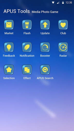 Meteor-APUS Launcher theme screenshot 3