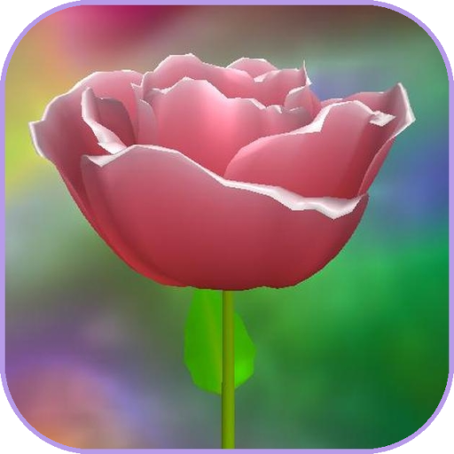 3D Rose Live Wallpaper أيقونة