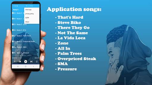 40 Songs Nasty C - Bookoo Bucks Offline screenshot 3