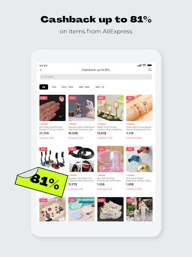 Backit cashback: AliExpress... screenshot 8