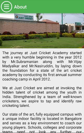 Just Cricket Academy Bangalore screenshot 3