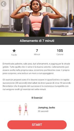 Allenamento pancia piatta principiante screenshot 5