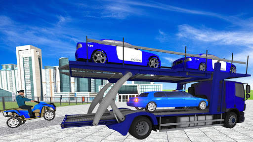 US Police Limo Car ATV Quad screenshot 2