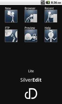 SilverEdit Lite screenshot 1