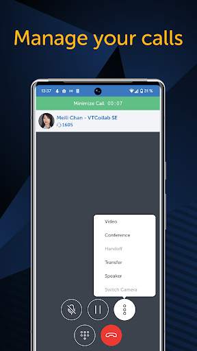 MiCollab for Mobile screenshot 2