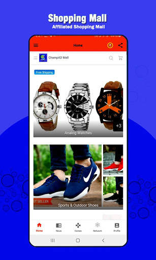 ChampAD - Shopping Mall, News, Games, Refer & Earn screenshot 2