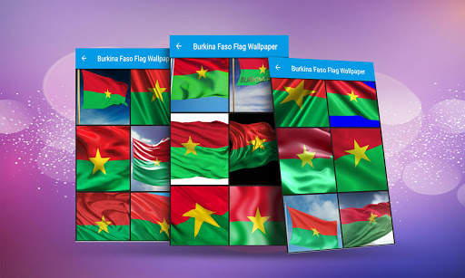 Burkina Faso Flag Wallpaper screenshot 3