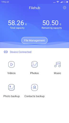 RAV FileHub screenshot 1