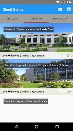 Sherif Behna's Resume screenshot 2