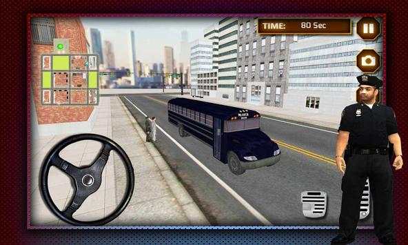 Crime City Police Bus Sim screenshot 4