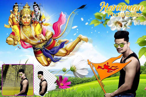 Hanuman Photo Editor : Cut Paste Editor screenshot 7