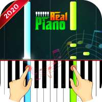 Real Piano - Piano keyboard logo
