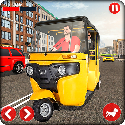Rikshaw Driving Tuk Tuk Games icon