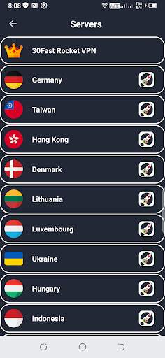 30Fast Rocket VPN Pro | Fast & Worldwide Proxy VPN screenshot 2
