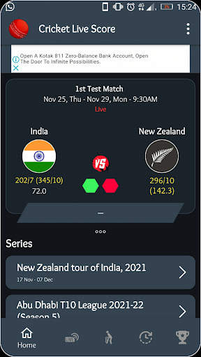 Cricket Live Score screenshot 2