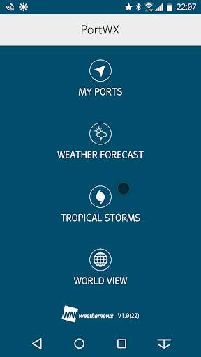 PortWX screenshot 2