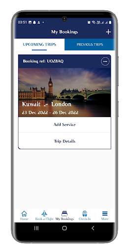 Kuwait Airways screenshot 2