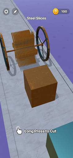 Steel Slicing ASMR screenshot 2