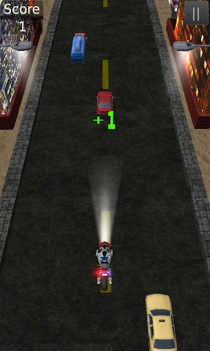 polizia Moto Racer della bici screenshot 4