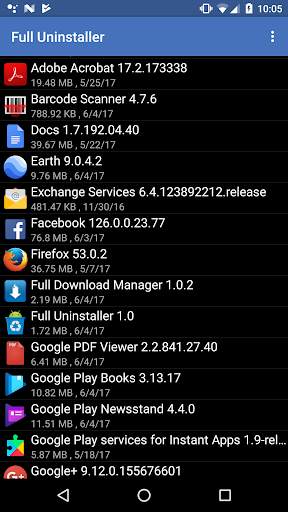 Full Uninstaller screenshot 1