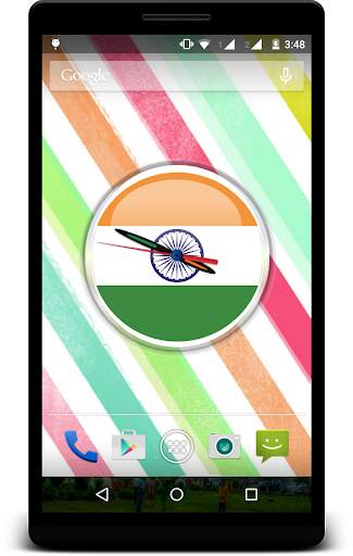 Indian Clock Live Wallpaper screenshot 3