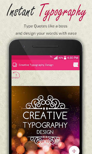 Creative Typography Design screenshot 7