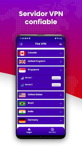 Fire VPN - Vpn Proxy Browser screenshot 2