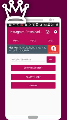 Video Downloader for Instagram screenshot 1