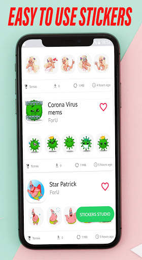 Animated Stickers For WhatsApp 💐Moving stickers🤩 screenshot 5