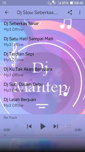 Dj Slow Seberkas Sinar Offline 4 تصوير الشاشة