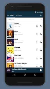 Music player for NCS (NoCopyrightSounds) screenshot 1