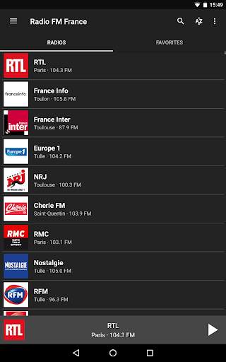 Radio FM France скриншот 10