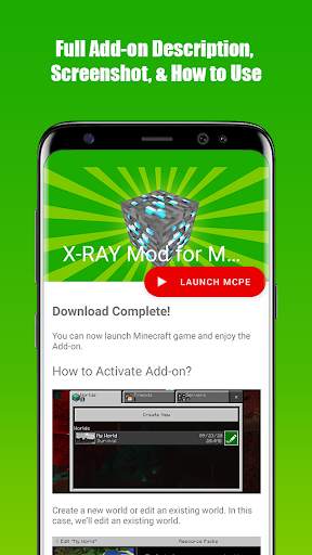 X-RAY Mod for MCPE screenshot 4