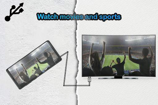 Phone Connect to tv for usb hdmi connector screenshot 3