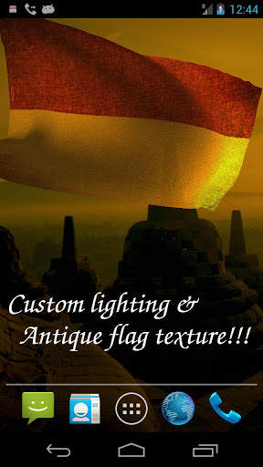 Indonesia Flag Live Wallpaper screenshot 4