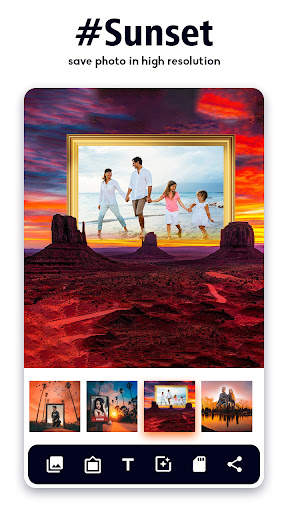 Sunset Photo Editor 6 تصوير الشاشة