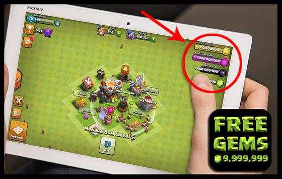 Free Gems 2017 for COC Prank screenshot 2