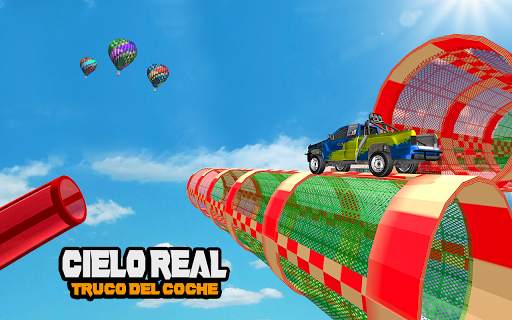 Mega Car Ramp Impossible Stunt screenshot 8