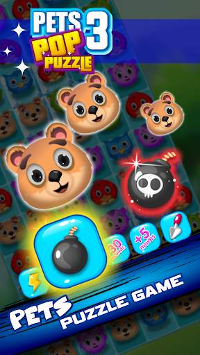 Pets 3 Pop Puzzle screenshot 1