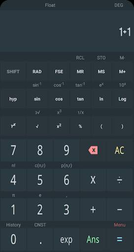 Scientific calculator - free screenshot 1