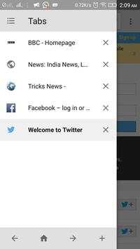 Handler Browser - Fast Browsing and Download speed screenshot 7